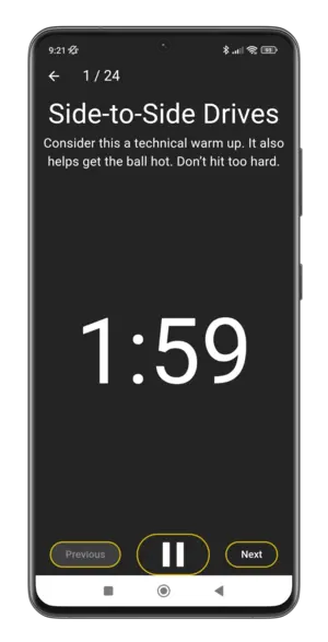 The BetterPractice app: The routine has started!
